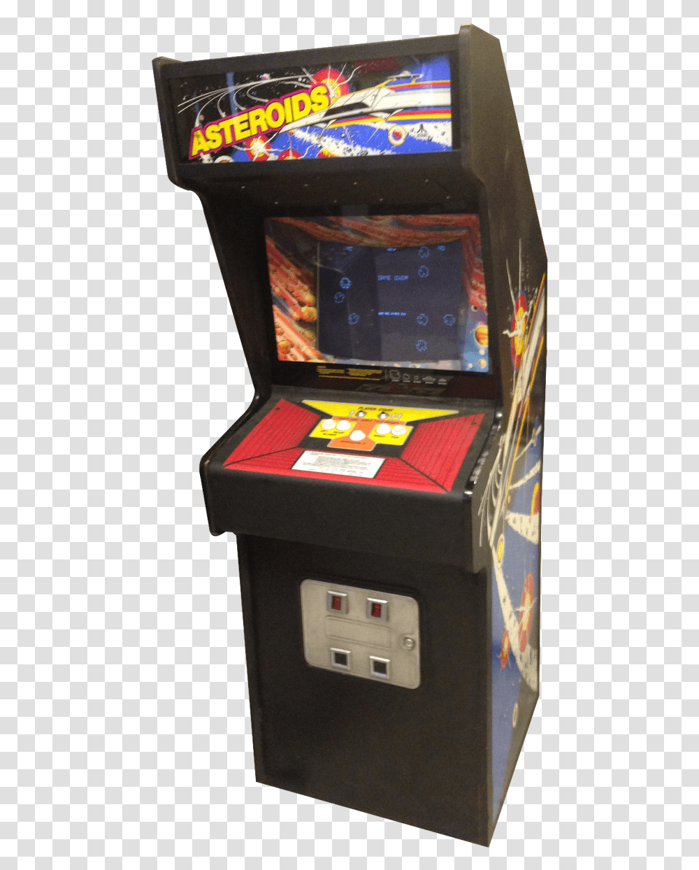 Original Asteroids Arcade Machine Video Game Arcade Cabinet Transparent Png