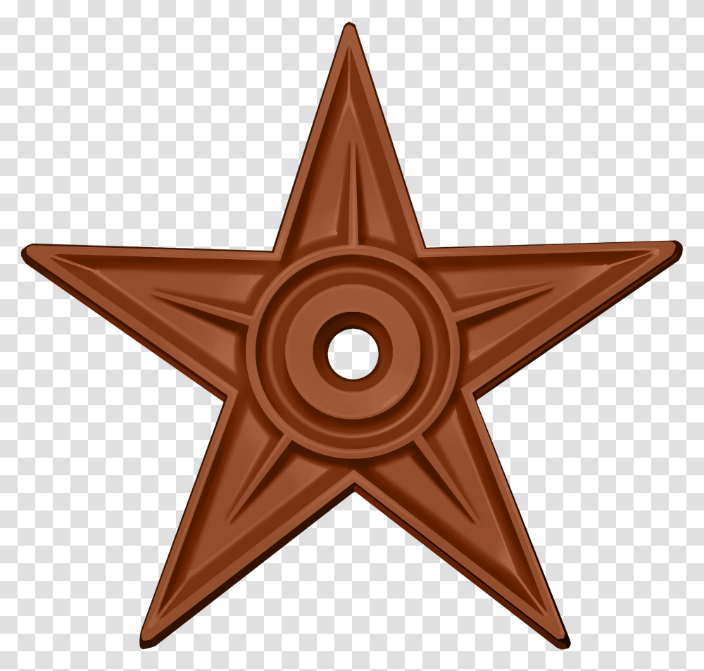 Original Barnstar Hires, Star Symbol, Cross Transparent Png