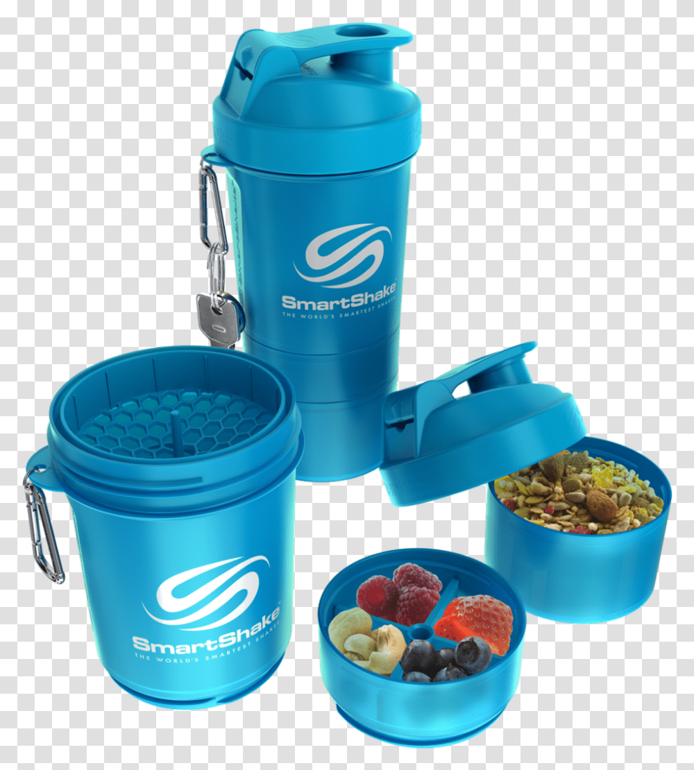 Original Blue Smartshake Original 600 Ml, Bottle, Mixer, Appliance, Bucket Transparent Png