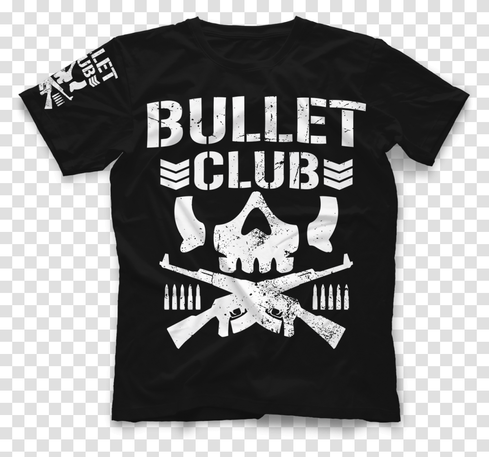 Original Bullet Club T Shirt, Apparel, T-Shirt Transparent Png