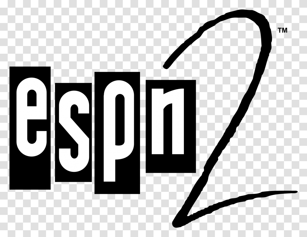 Original Espn2 Logo, Number Transparent Png