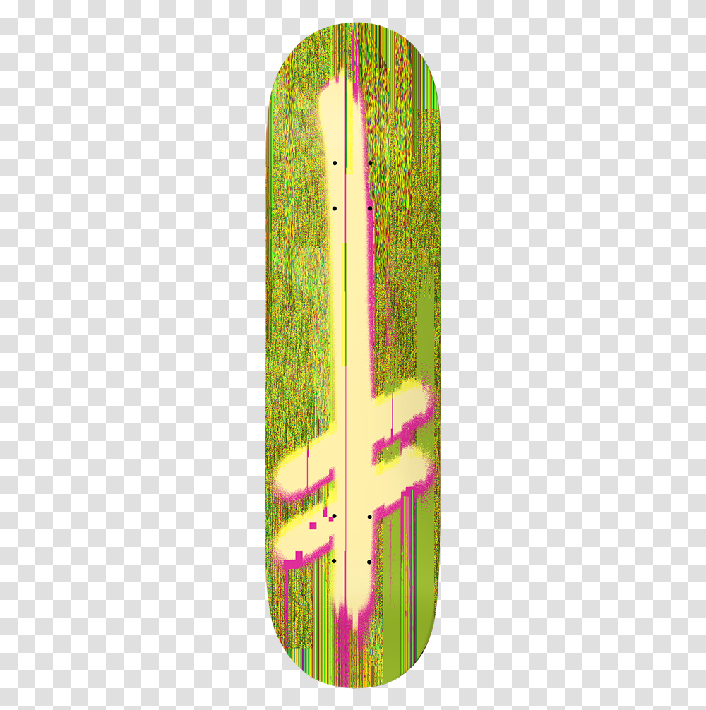 Original G Glitch Skateboard Deck, Plant, Moss Transparent Png