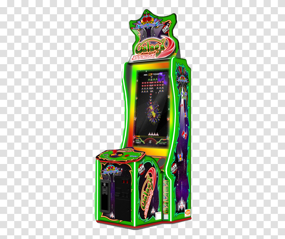 Original Galaga Arcade Machine, Arcade Game Machine, Video Gaming Transparent Png