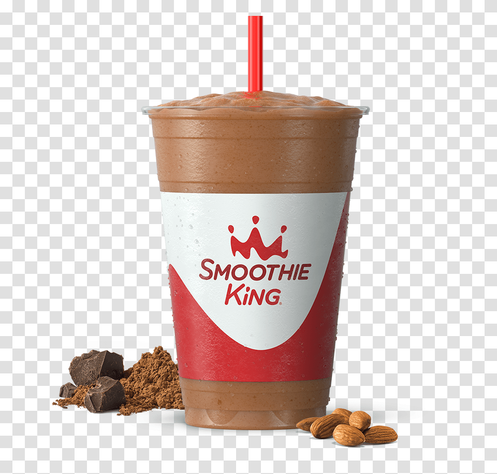Original High Protein Chocolate Smoothie King Logo, Juice, Beverage, Drink, Milkshake Transparent Png