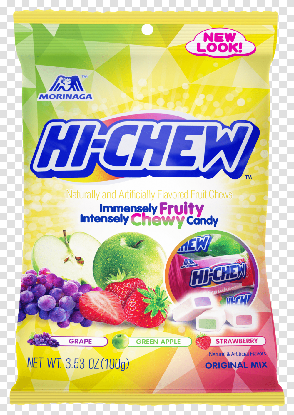 Original Mix Bag Hi Chew Candy, Food, Gum, Snack, Sweets Transparent Png