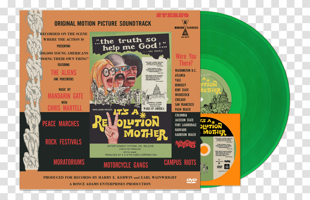 Original Motion Picture Soundtrack It's A Revolution, Flyer, Poster, Paper, Advertisement Transparent Png