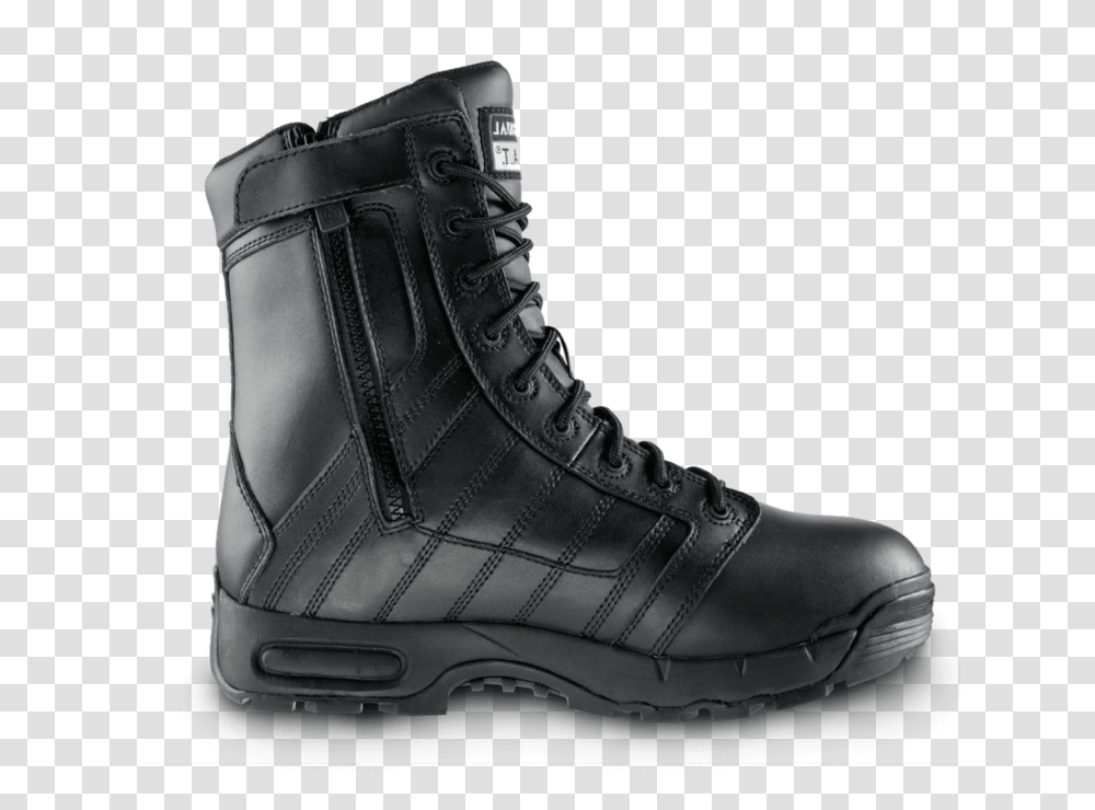 Original Swat Air 9 Waterproof Side Zip Boot Black Boot, Apparel, Shoe, Footwear Transparent Png