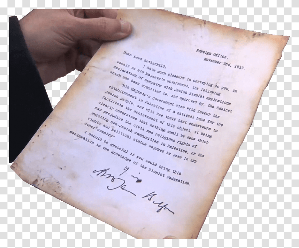 Original Sykes Picot Agreement, Person, Human, Document Transparent Png