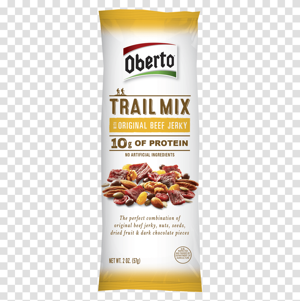 Original Tm Oberto Jerky Trail Mix, Plant, Food, Nut, Vegetable Transparent Png