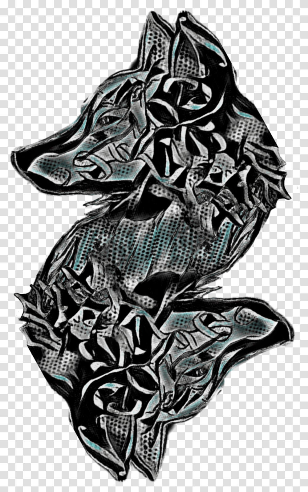 Originalart Celticknot Wolf Engraving Metal Symbol German Shepherd Dog, Person, Human, Dragon Transparent Png