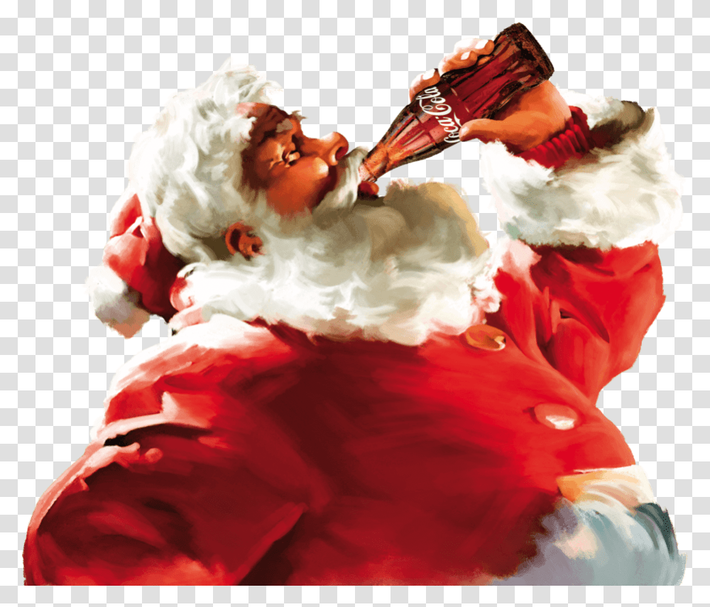Origins Of Using Santa Claus In Advertising Triangle Pai Natal Coca Cola, Performer, Dance Pose, Leisure Activities, Flamenco Transparent Png