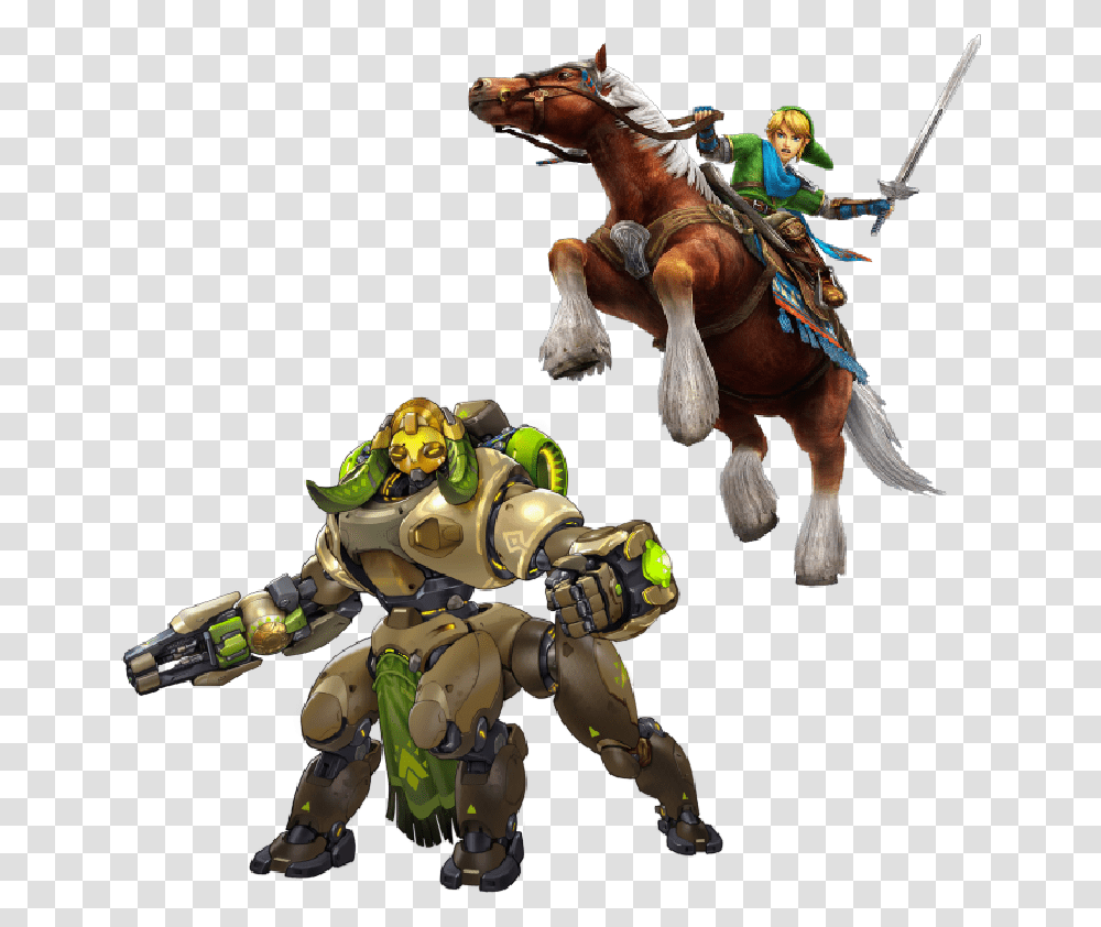 Orisa Overwatch, Toy, Person, Human, Horse Transparent Png
