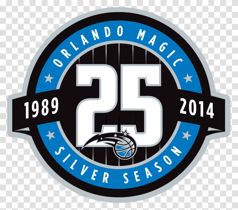 Orlando Magic Anniversary Logo, Label, Car Transparent Png