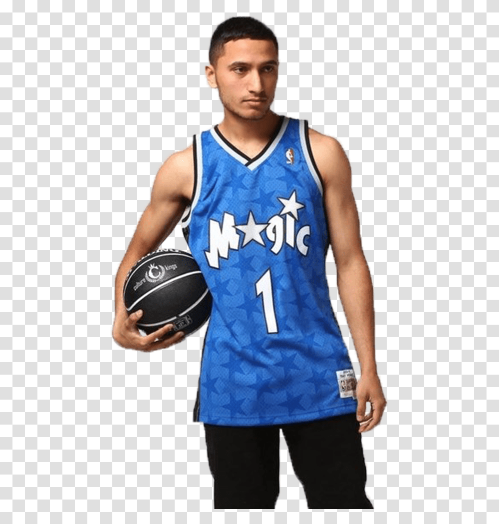 Orlando Magic Tracy Mcgrady Basketball Player, Person, Human, People, Team Sport Transparent Png