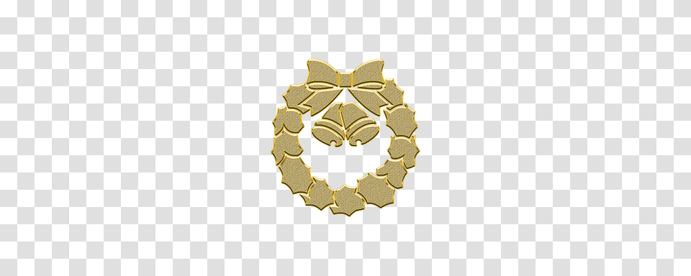 Ornament Holiday, Gold, Logo Transparent Png