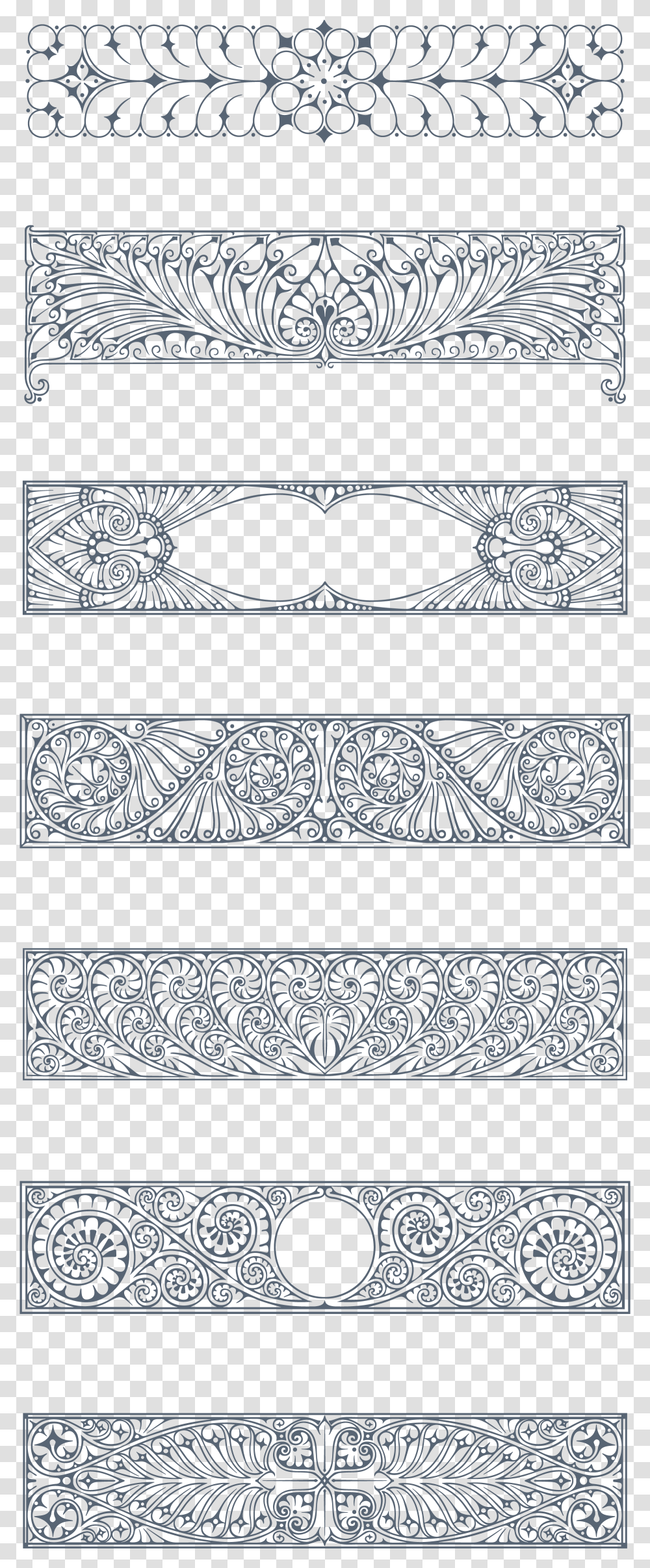 Ornament Artdeko, Pattern, Floral Design Transparent Png