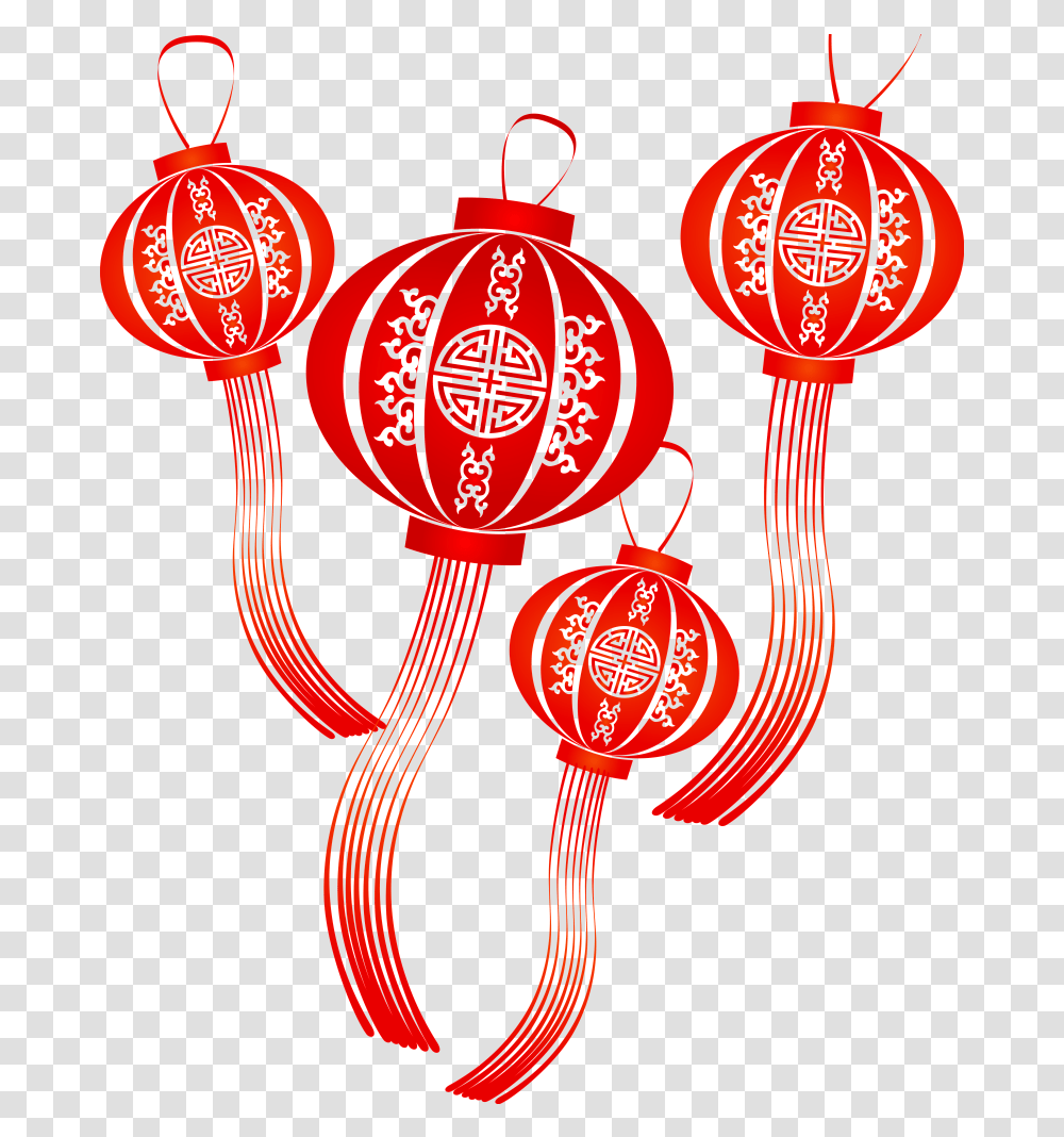 Ornament Chinese New Year Vector, Lantern, Lamp, Sphere Transparent Png