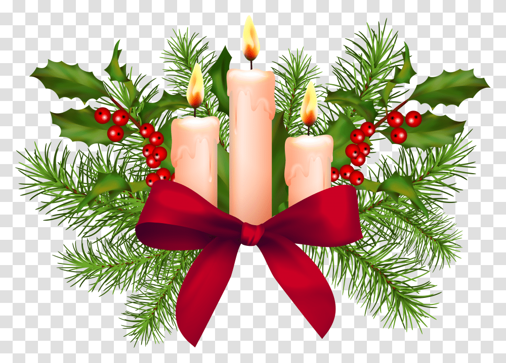 Ornament Clipart Candle Christmas Transparent Png