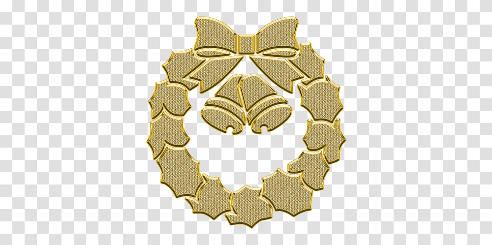 Ornament Decor Wreath Element Wreath, Logo, Trademark, Badge Transparent Png