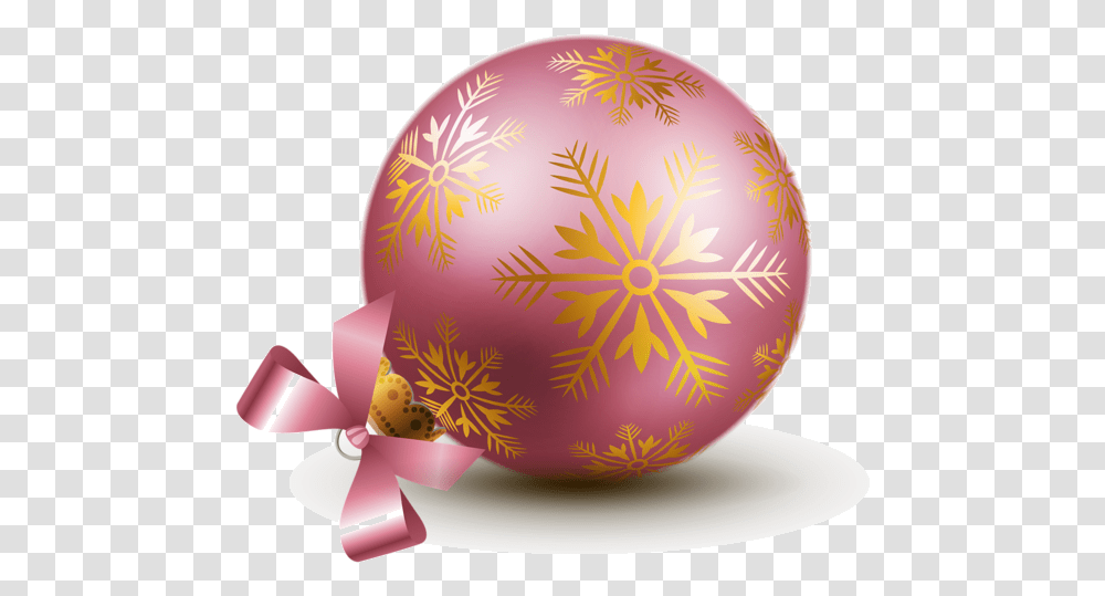 Ornament Pretty Pink Christmas Clip Art Christmas Decoration Pink, Egg, Food, Easter Egg Transparent Png