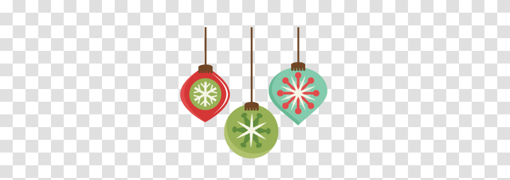 Ornament Set Cutting Christmas Ornament, Pattern, Plant, Sweets, Food Transparent Png
