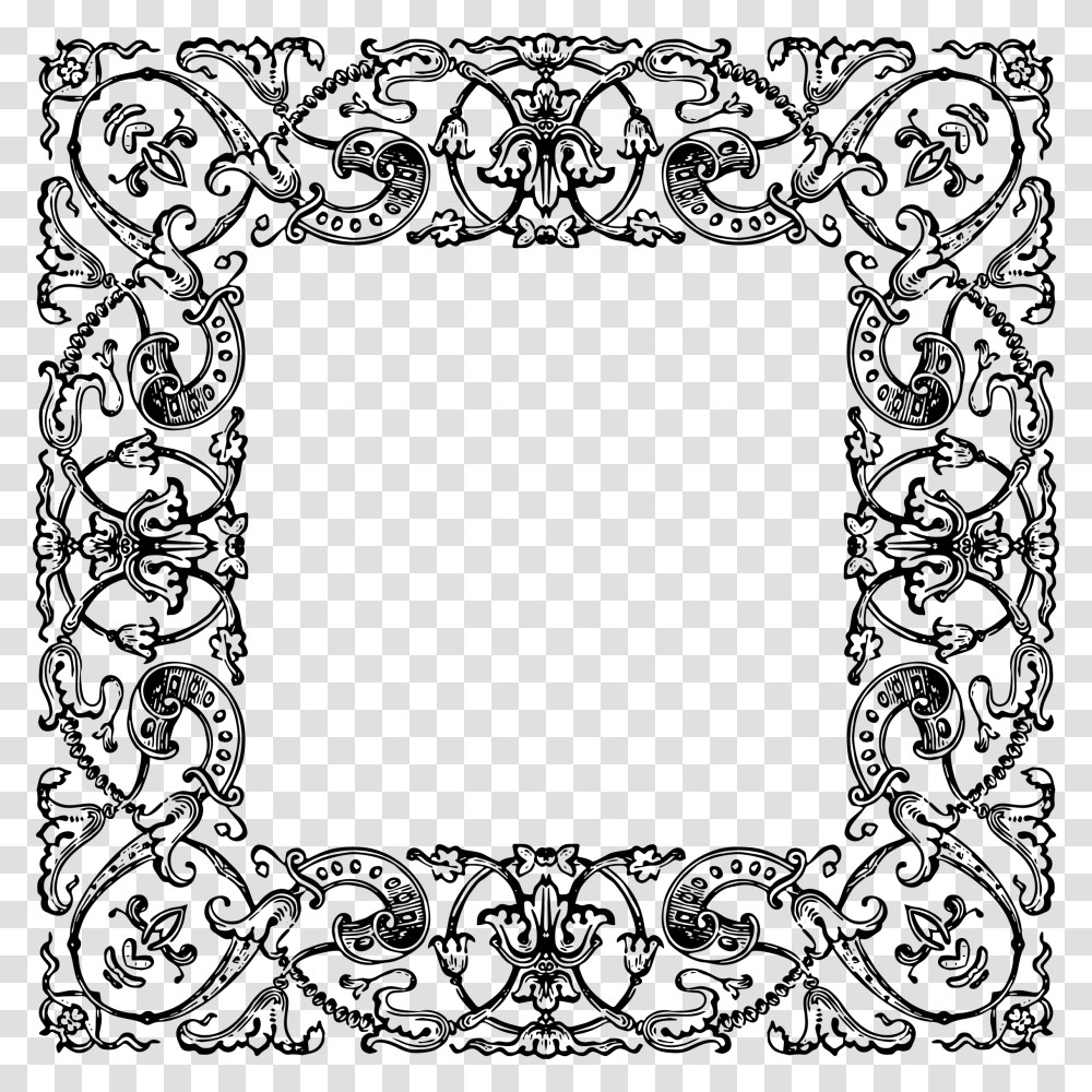 Ornament Square, Gray, World Of Warcraft Transparent Png