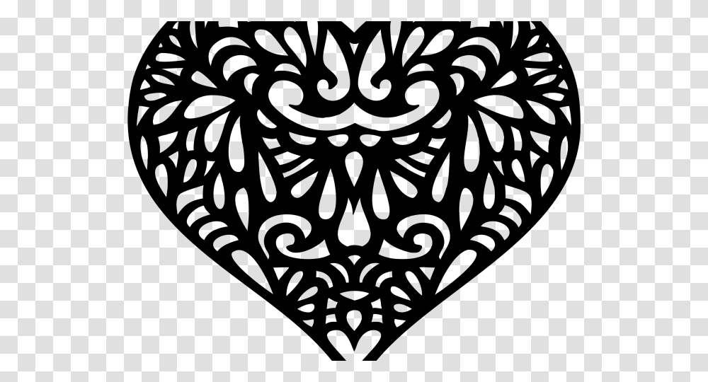 Ornamental Heart, Gray, World Of Warcraft Transparent Png