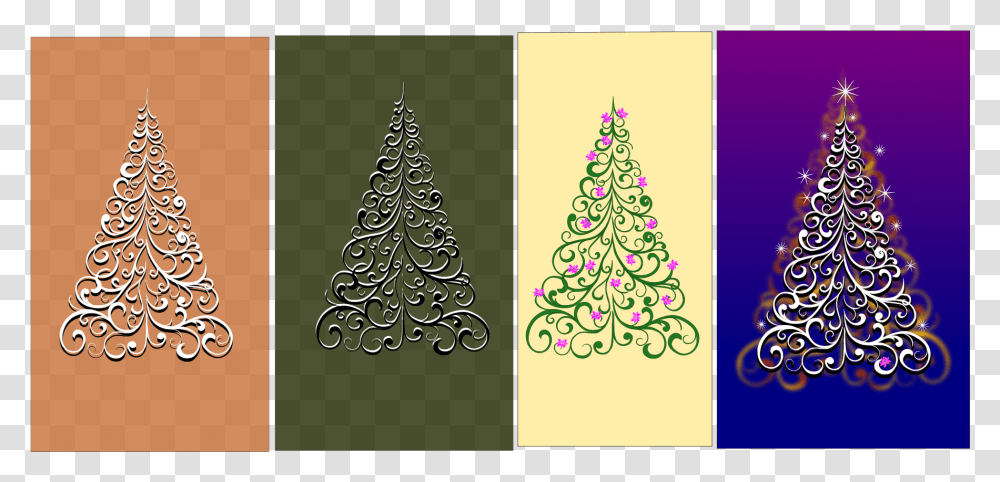 Ornamental Trees Clip Arts, Plant, Christmas Tree, Pattern Transparent Png