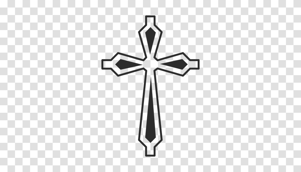 Ornamented Cross Religion Icon, Crucifix Transparent Png