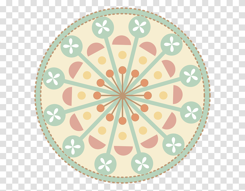 Ornamentos Circle, Pattern, Rug Transparent Png