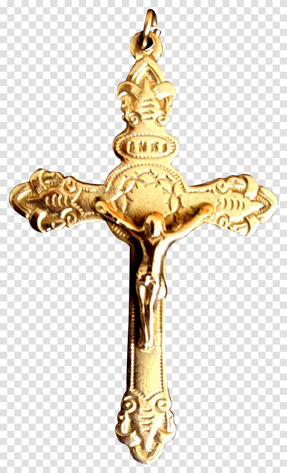 Ornate Cross Clipart Gold Cross, Crucifix, Bronze Transparent Png