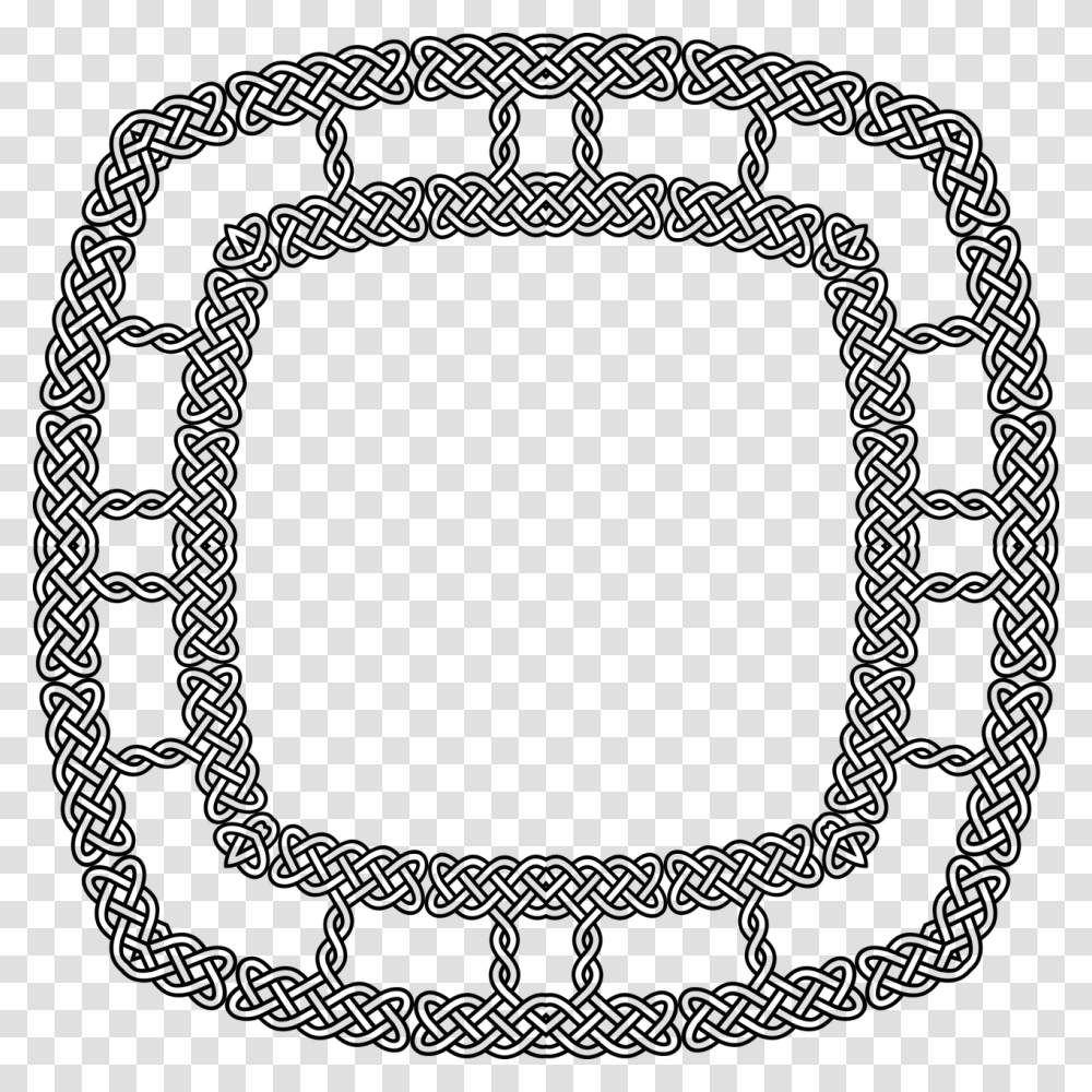 Ornate Nameplate Extended Background Hollow Circle, Gray, World Of Warcraft Transparent Png