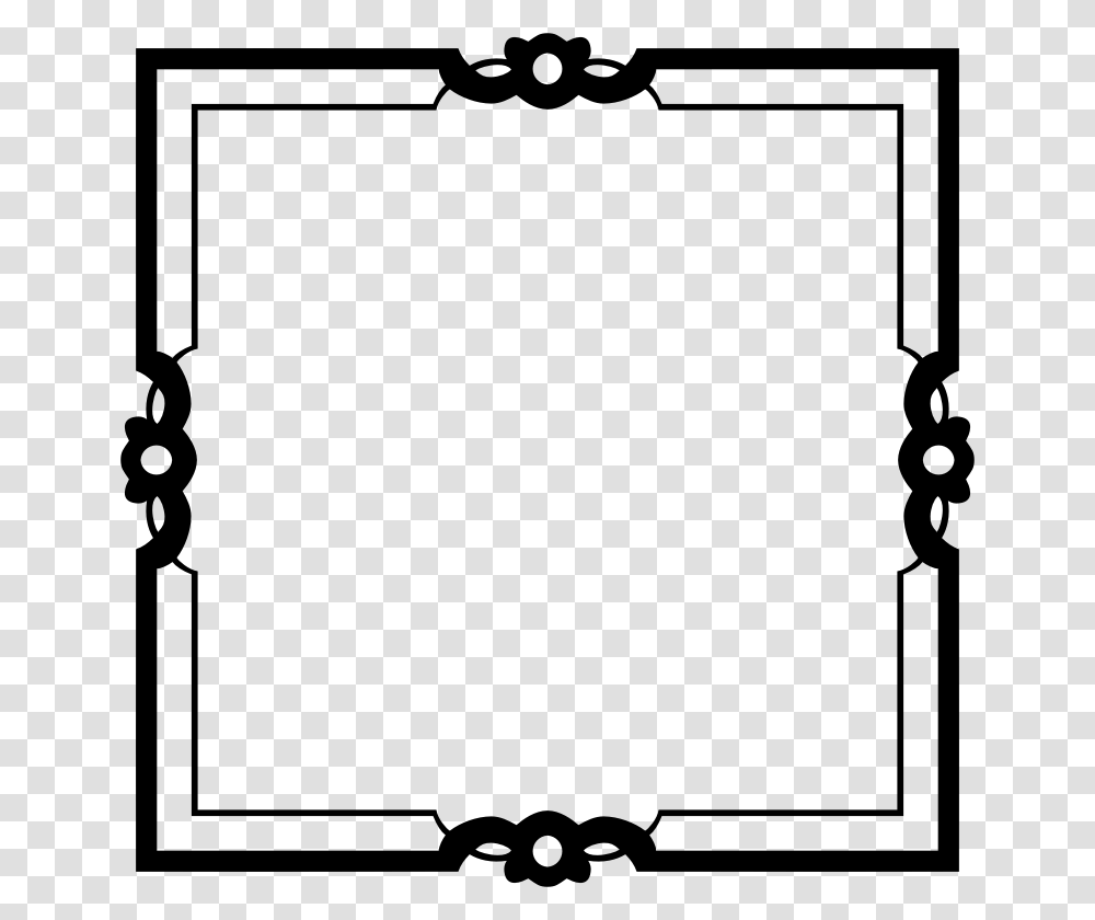 Ornate Nameplate Extended Name Plate Border Design, Gray, World Of Warcraft Transparent Png