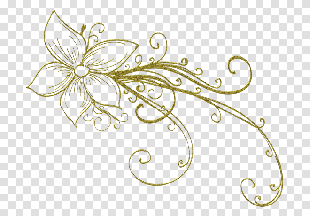 Ornement Flower Doodle Background, Floral Design, Pattern Transparent Png