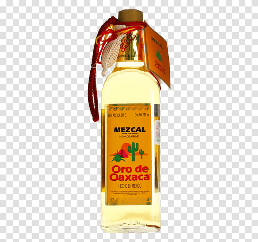 Oro De Oaxaca Mezcal With Agave Worm Mezcal Oro De Oaxaca, Liquor, Alcohol, Beverage, Drink Transparent Png