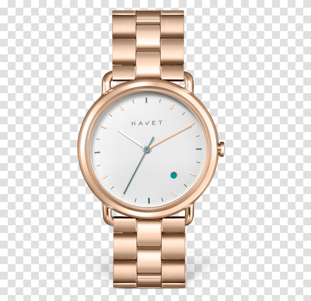 Oro Rosa Esfera Blanca Brazalete Download Free Off White Of Gold Watch, Wristwatch, Clock Tower, Architecture, Building Transparent Png