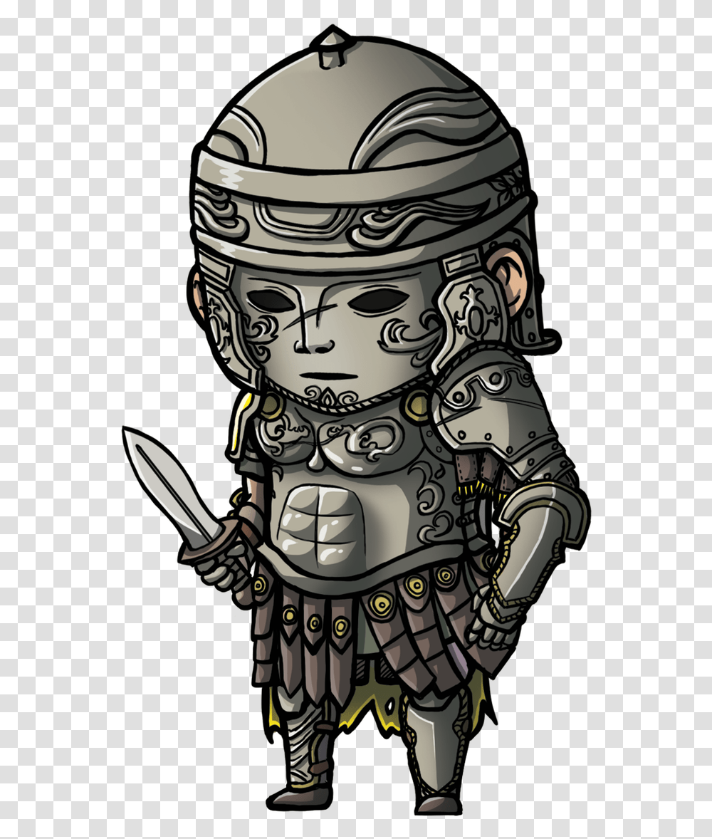 Orochi Chibi For Honor Clipart Download Gladiator For Honor Fan Art, Person, Human, Helmet Transparent Png