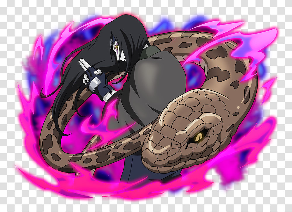Orochimaru Naruto Ninja Blazing, Animal, Reptile Transparent Png