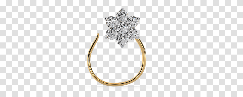 Orra Diamond Nosepin Engagement Ring, Accessories, Accessory, Jewelry, Gemstone Transparent Png