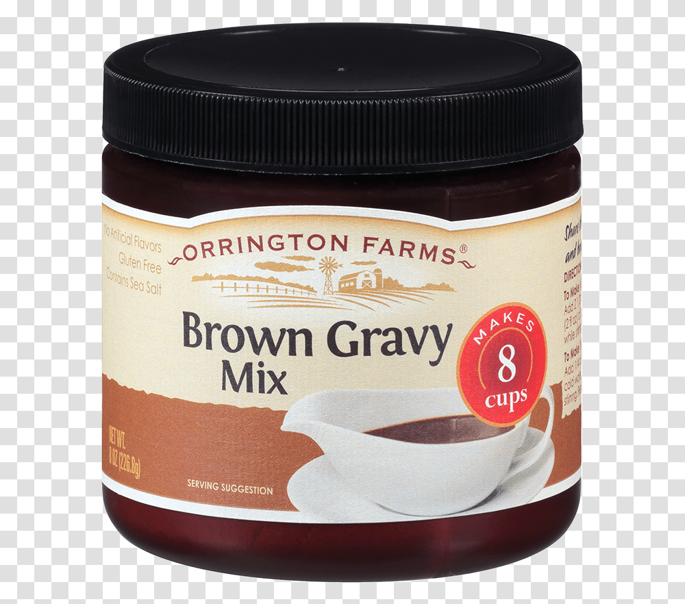 Orrington Farms Brown Gravy Mix, Food, Dessert, Fudge, Chocolate Transparent Png