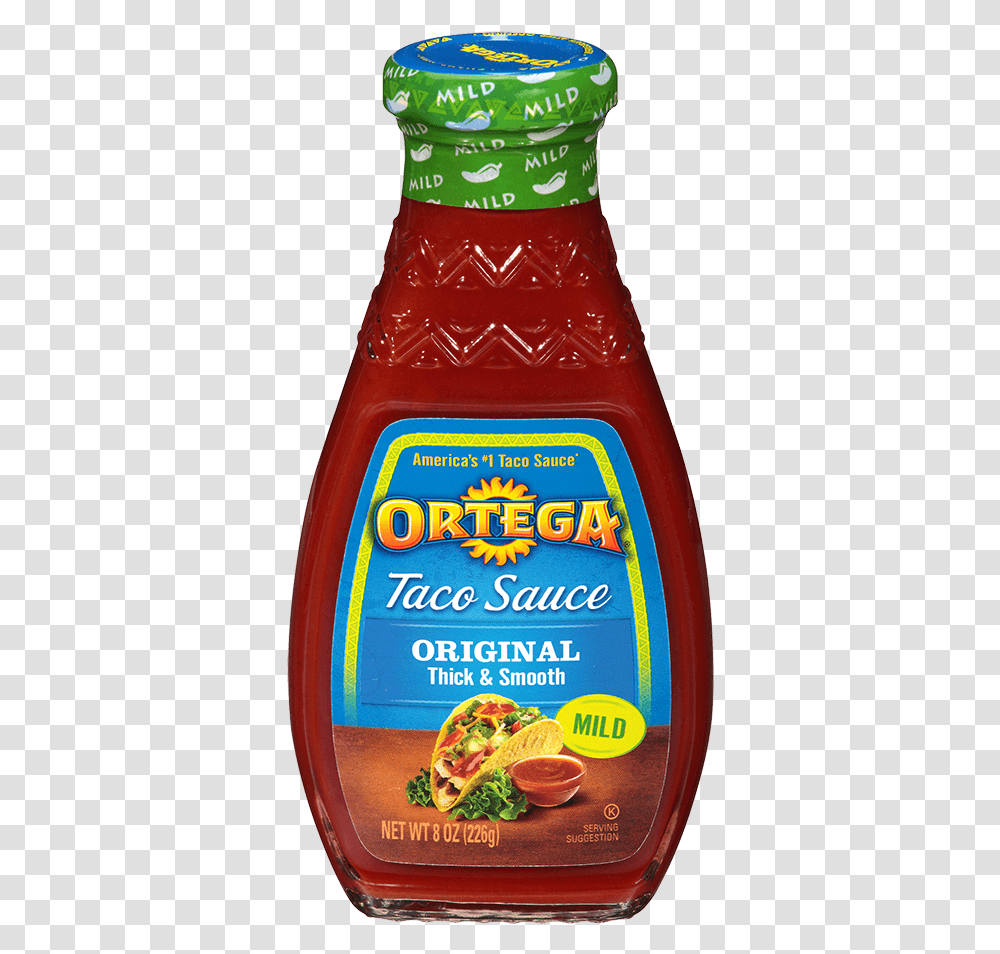Ortega Taco Sauce, Food, Ketchup, Burger, Syrup Transparent Png