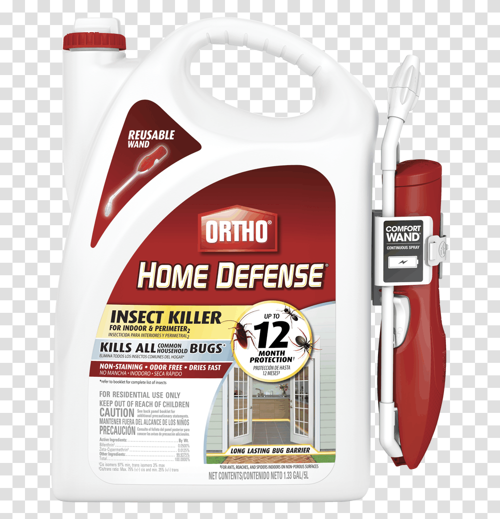 Ortho Home Defense, Gas Pump, Machine, Food, Label Transparent Png
