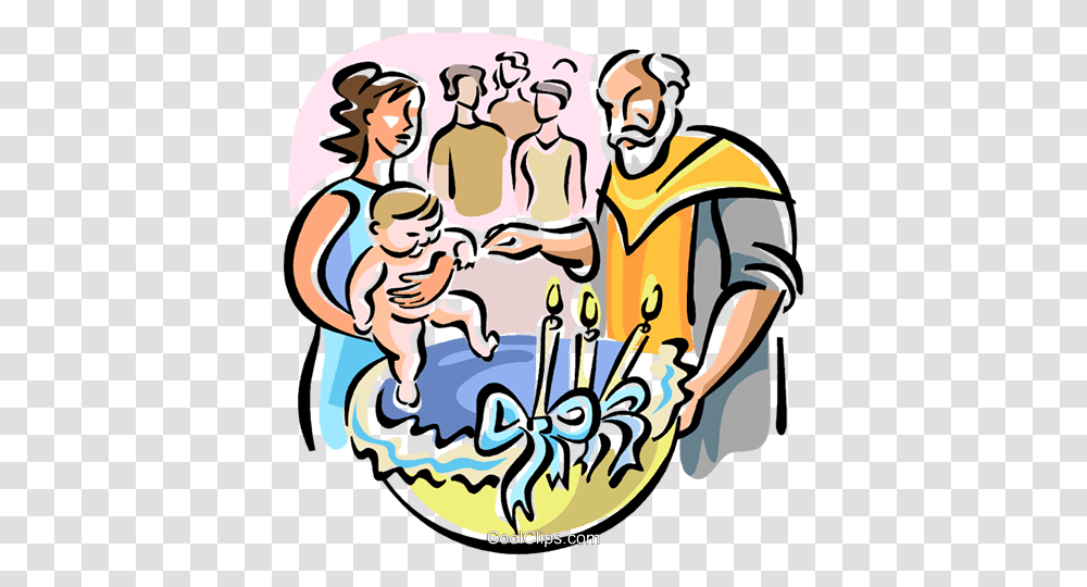 Orthodox Baptism Royalty Free Vector Clip Art Illustration, Leisure Activities, Crowd, Doodle, Drawing Transparent Png