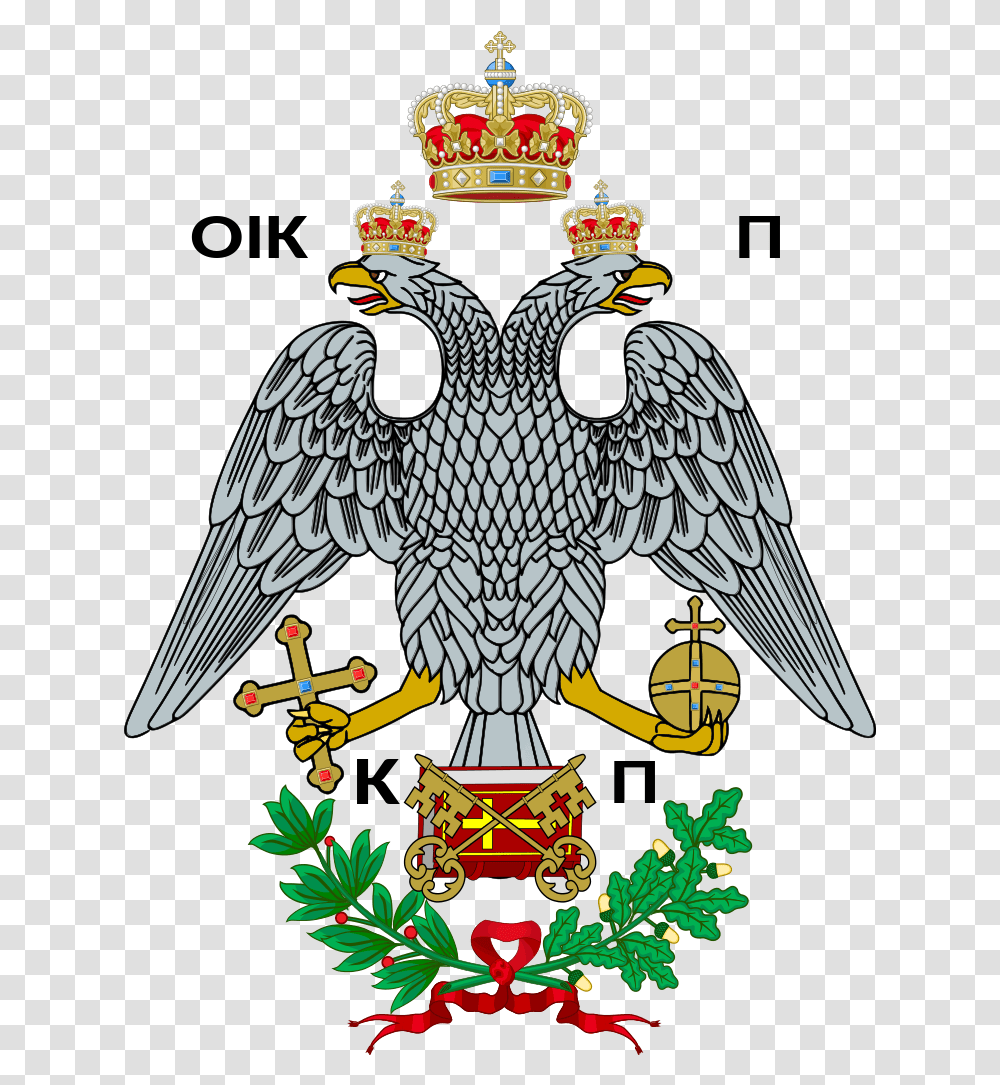 Orthodox Christianity Constantinople Coat Of Arms, Vulture, Bird, Animal, Eagle Transparent Png