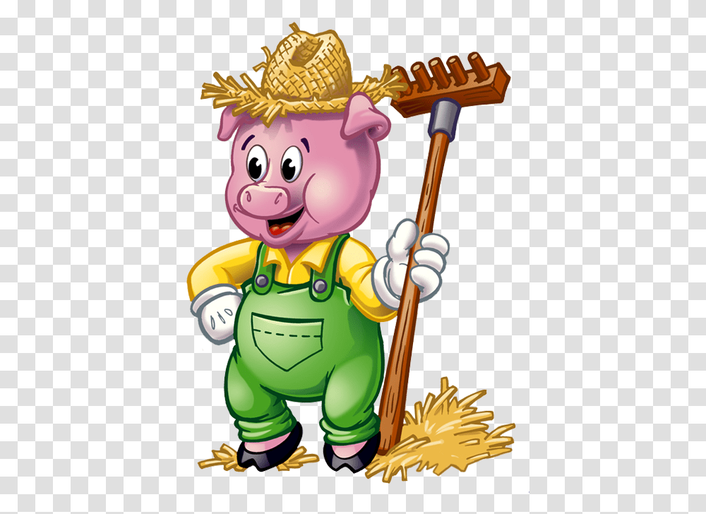 Os Porquinhos Clipart Little Pigs Three, Toy, Outdoors, Cleaning, Plant Transparent Png