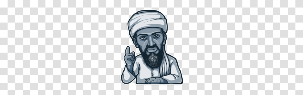 Osama Bin Laden, Celebrity, Hand, Helmet Transparent Png