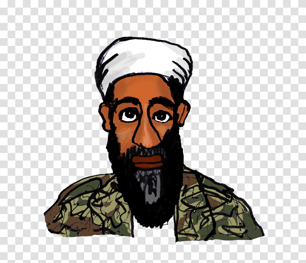 Osama Bin Laden, Celebrity, Person, Human, Face Transparent Png