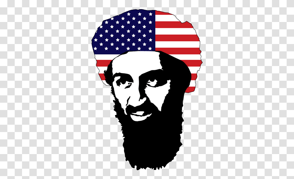 Osama Bin Laden Osama Bin Laden Clipart, Flag, Person, Human Transparent Png