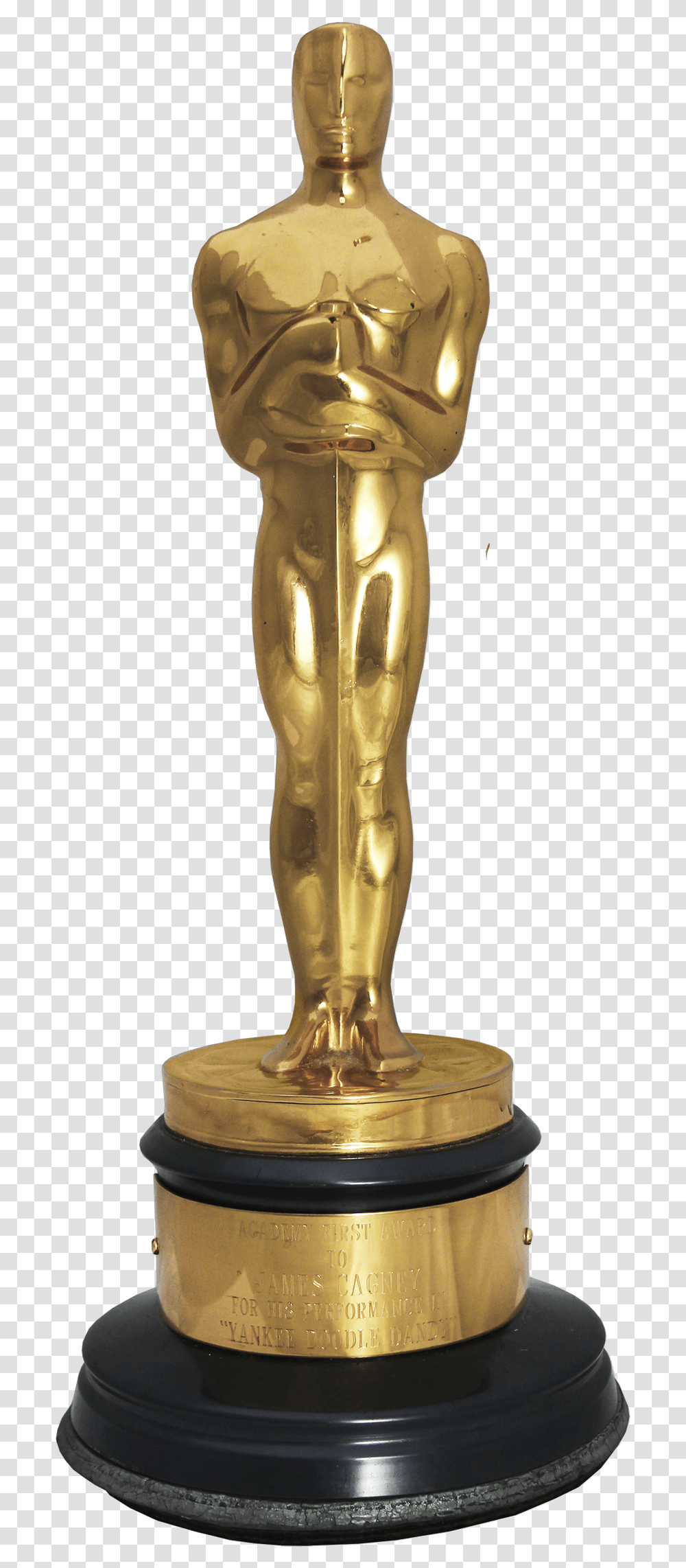 Oscar Award Image File Golden Globe Award, Sculpture, Art, Trophy, Statue Transparent Png
