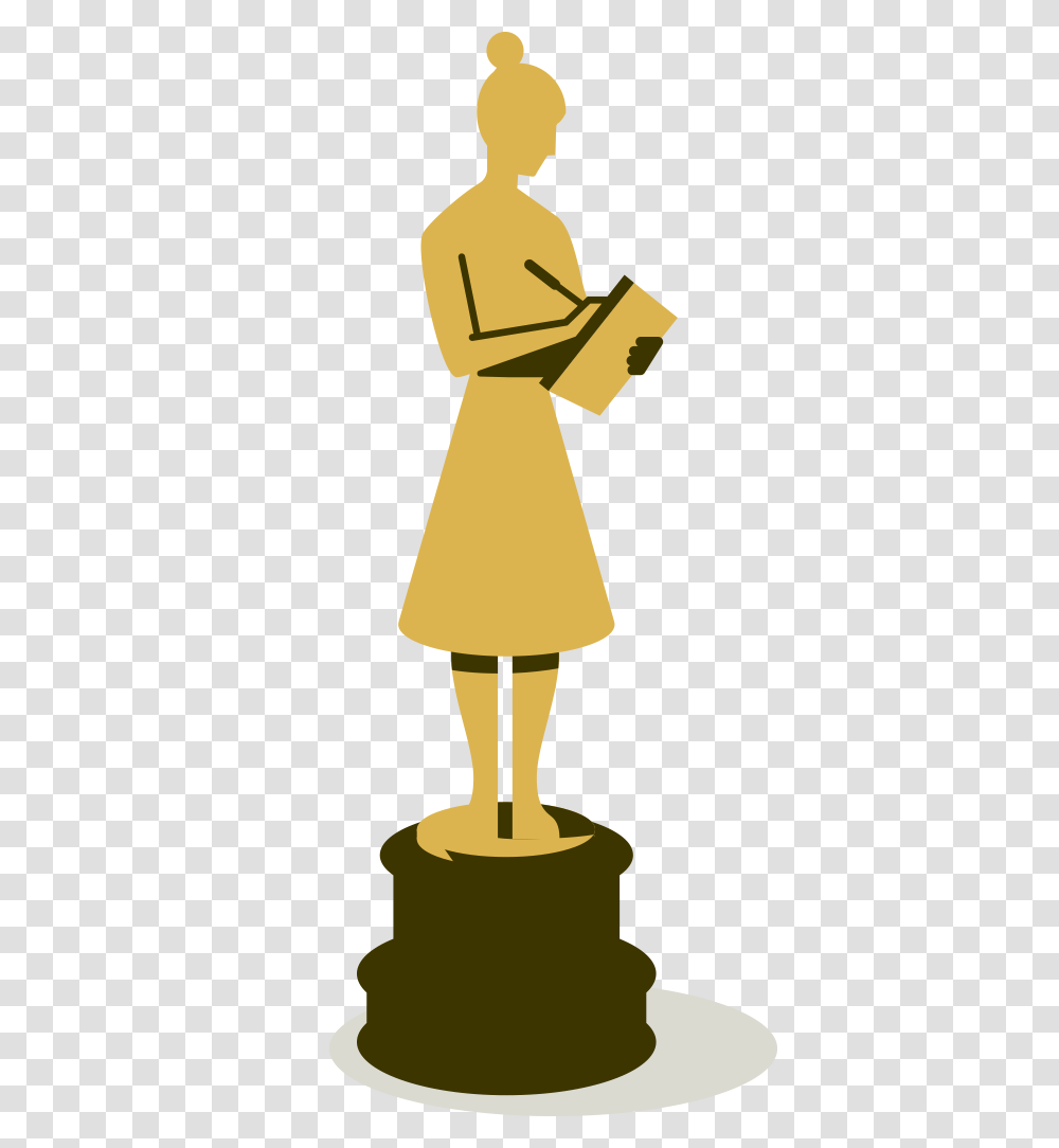 Oscar Clipart Good Actor, Lamp, Table Lamp, Lampshade Transparent Png